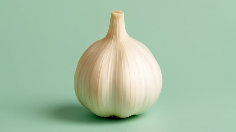 تصویر 1 از سیر فارس ارغوانی اندازه متوسط و حبه‌ های یک نواخت